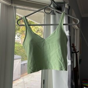 Light Green Lululemon Align Tank size 6